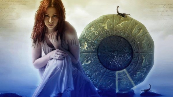 Девушка и скорпион