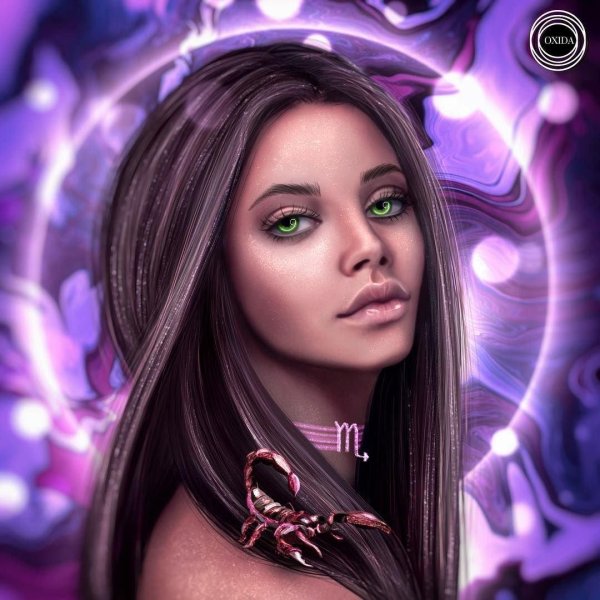 Девушка и скорпион