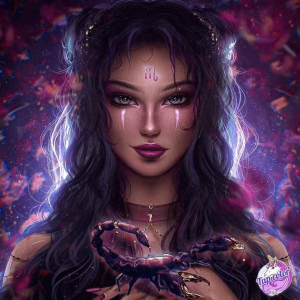 Девушка и скорпион