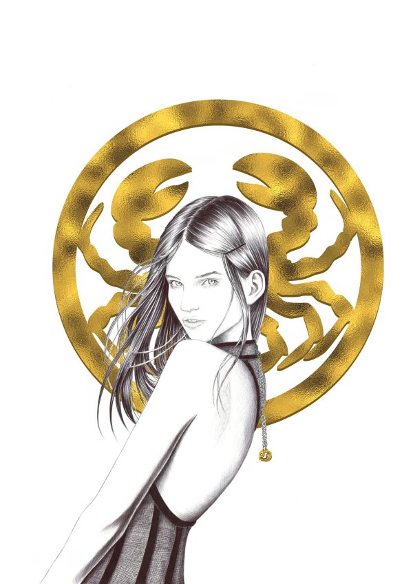 Девушка и скорпион