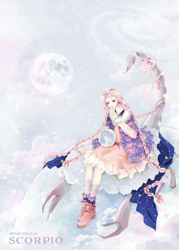 Девушка и скорпион