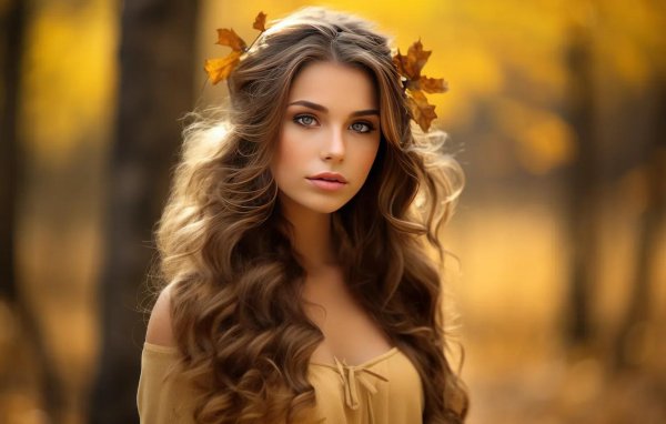 Осени с девушками