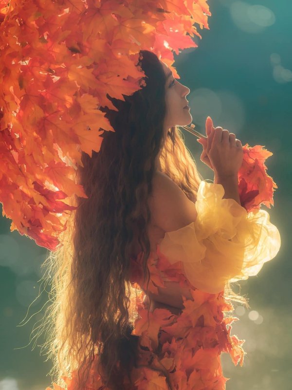 Осени с девушками