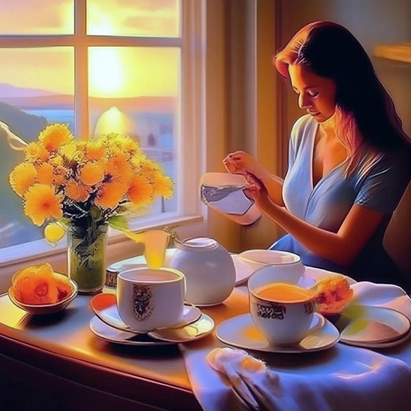 Утренние с девушками