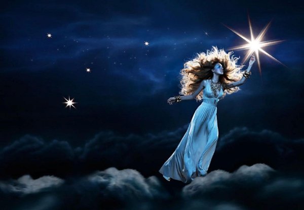 Девушка и звезды