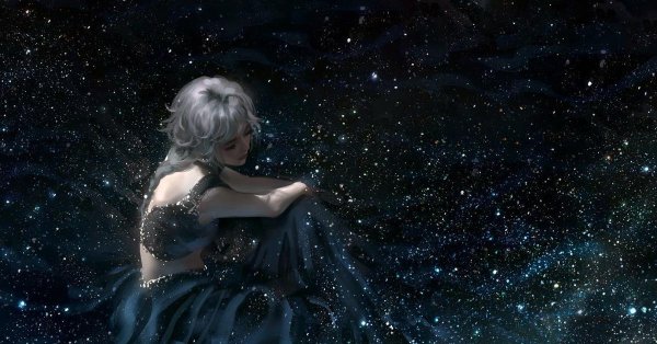 Девушка и звезды