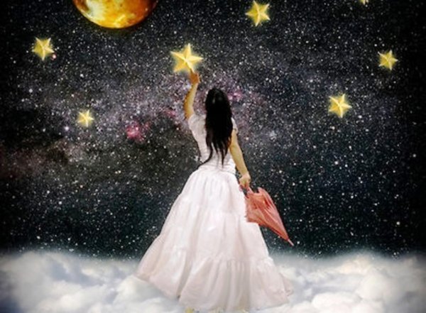 Девушка и звезды
