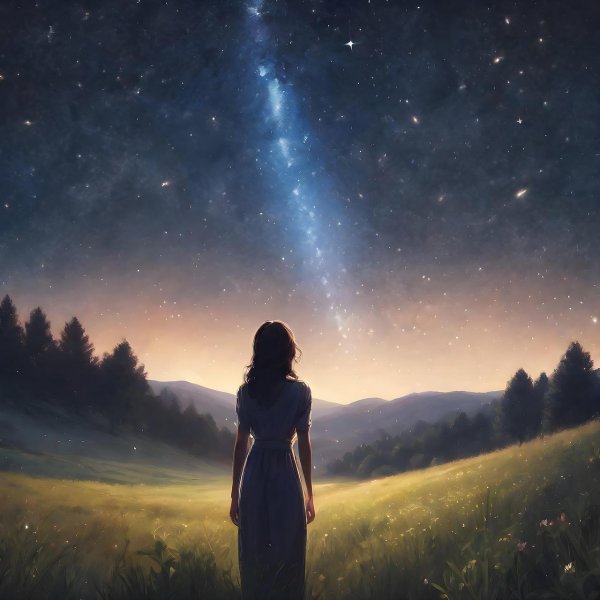 Девушка и звезды