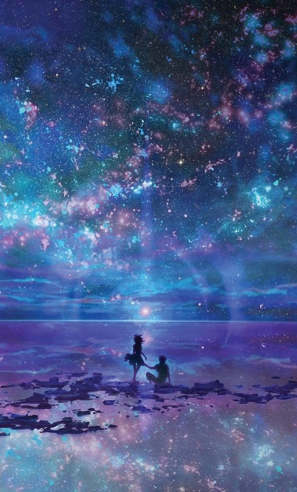 Девушка и звезды