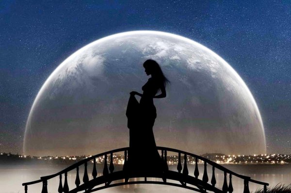 Девушка и звезды