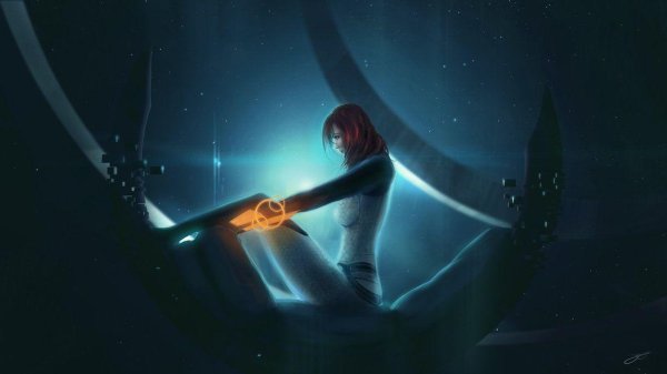 Девушка и звезды