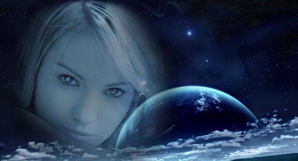 Девушка и звезды