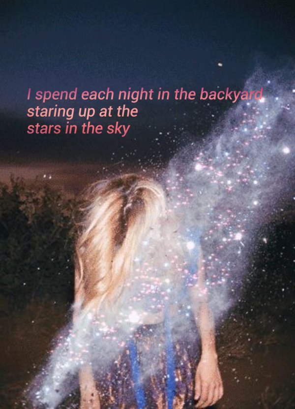 Девушка и звезды