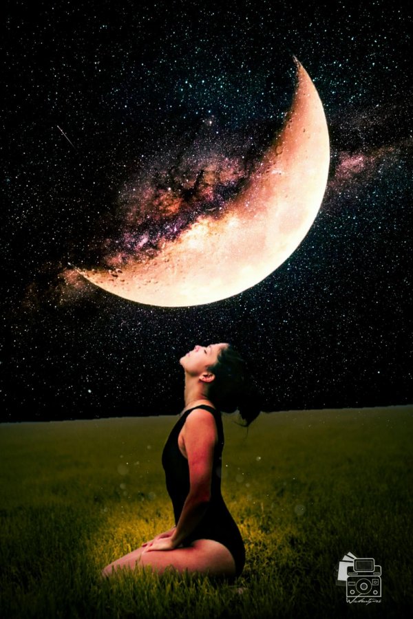 Девушка и звезды