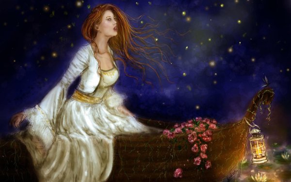 Девушка и звезды