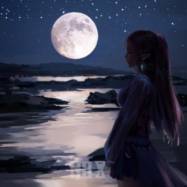 Девушка и звезды