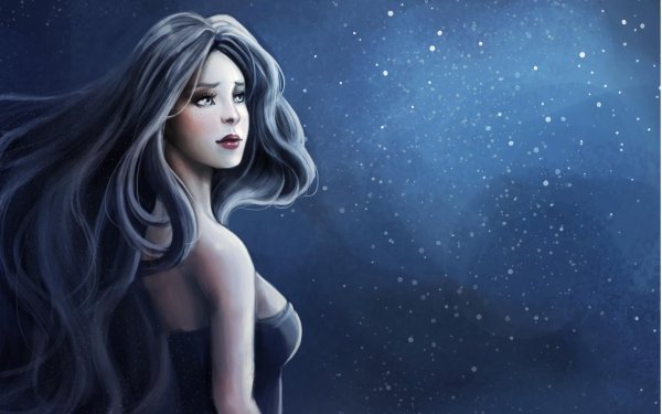 Девушка и звезды
