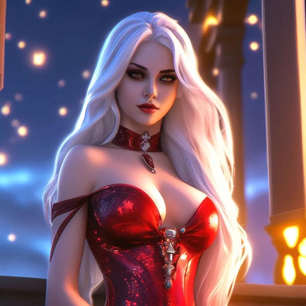 Вампир и девушка