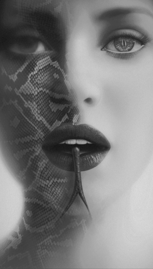 Девушка и змей