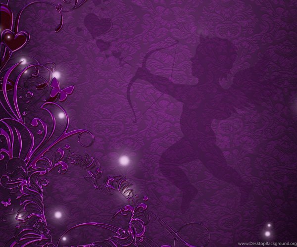 Фиолетовые с девушками