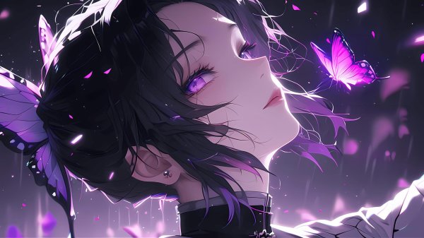 Фиолетовые с девушками