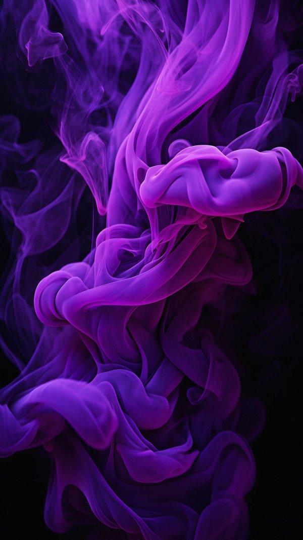 Фиолетовые с девушками