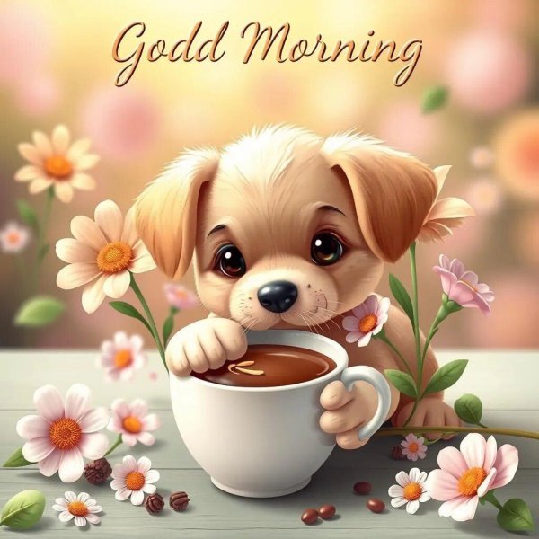 красивая открытка с добрым утром