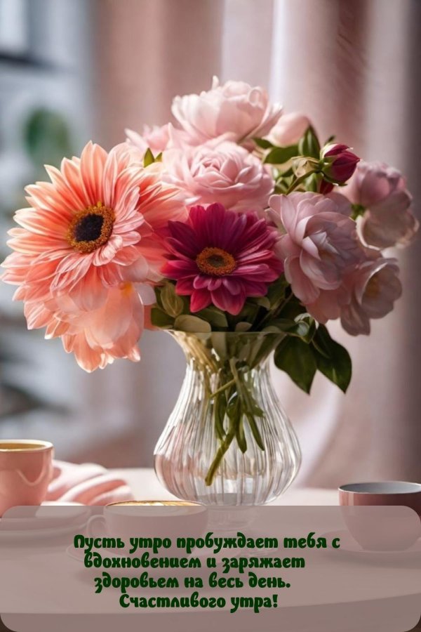 цветы утренние