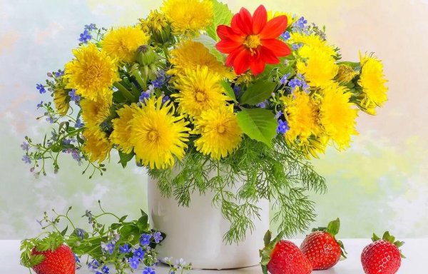 красивые летние букеты