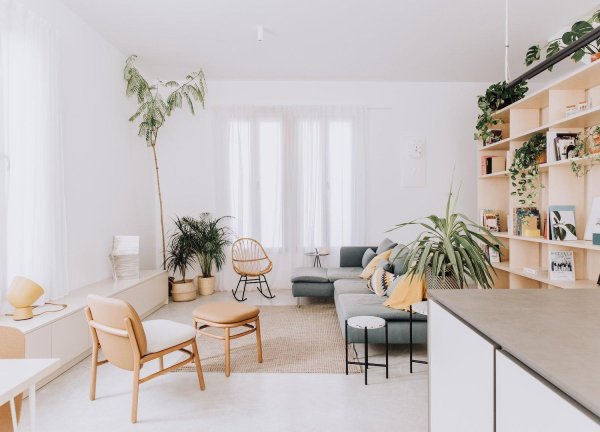 светлые интерьеры