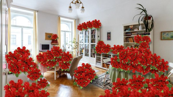 искусственные цветы