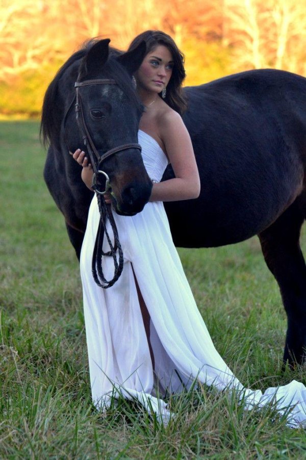 Девушка на коне