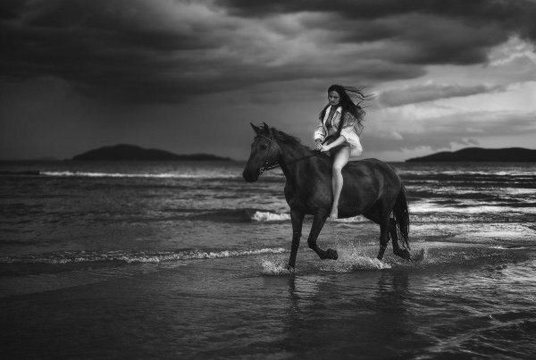 Девушка на коне