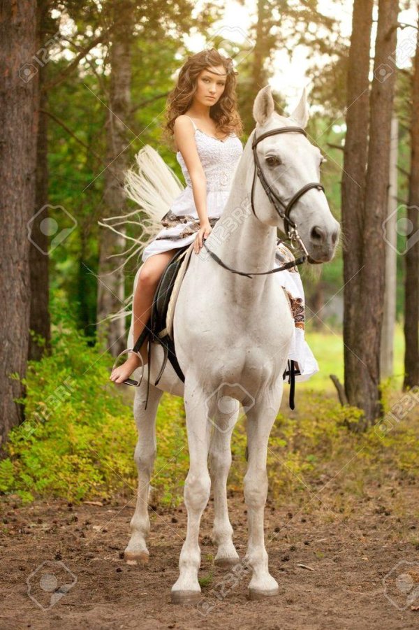 Девушка на коне