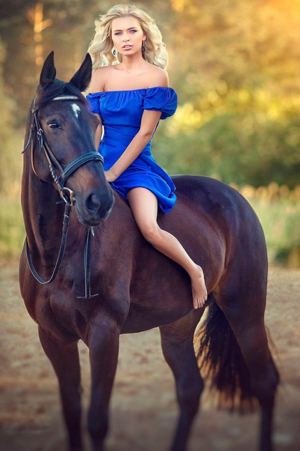 Девушка на коне