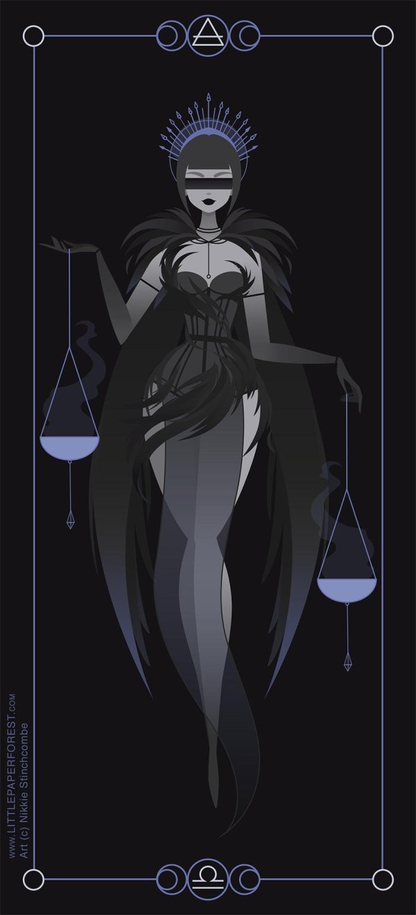 Девушка с весами