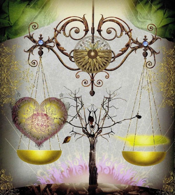 Девушка с весами