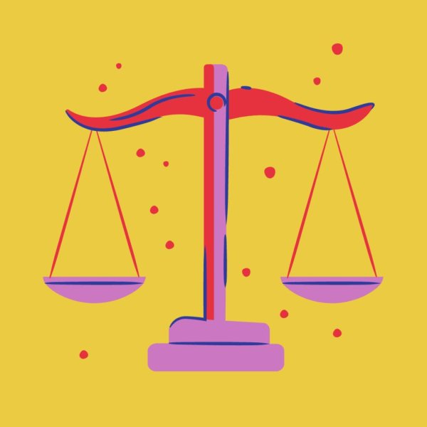 Девушка с весами