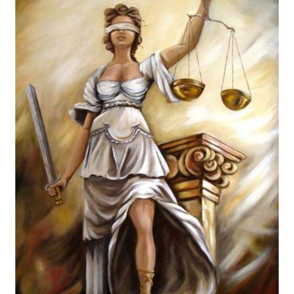 Девушка с весами