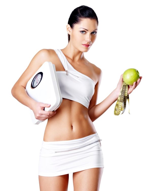 Девушка с весами