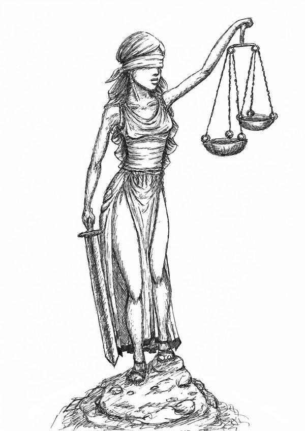 Девушка с весами