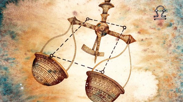 Девушка с весами