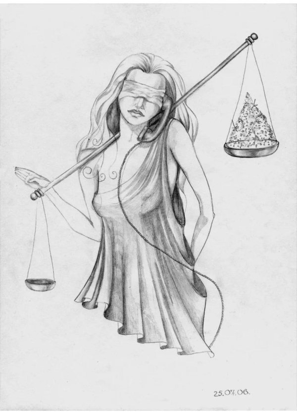 Девушка с весами