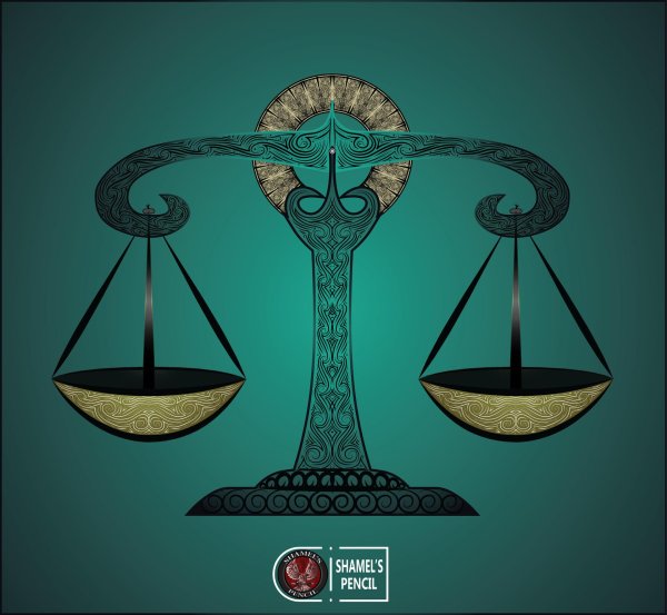 Девушка с весами