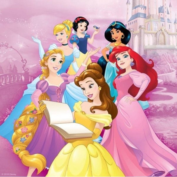 С принцессами девушками