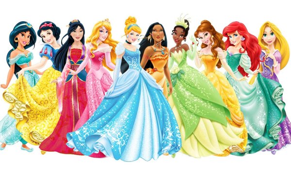 С принцессами девушками