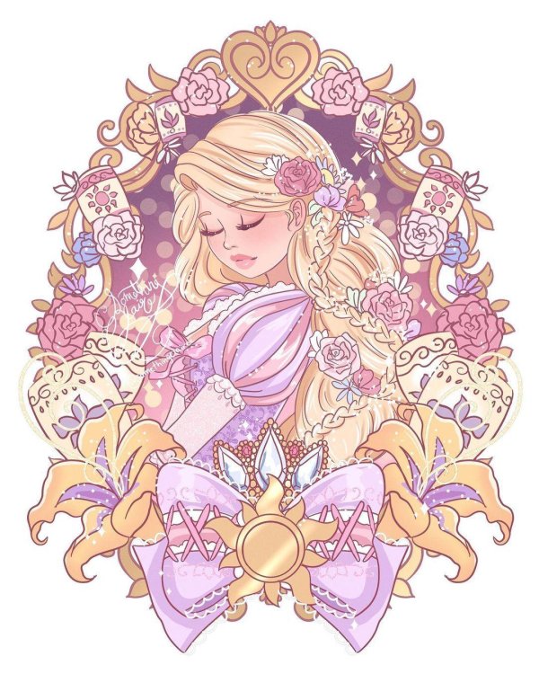 С принцессами девушками