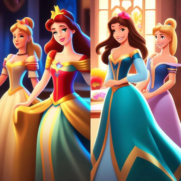 С принцессами девушками