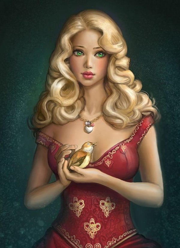 С принцессами девушками