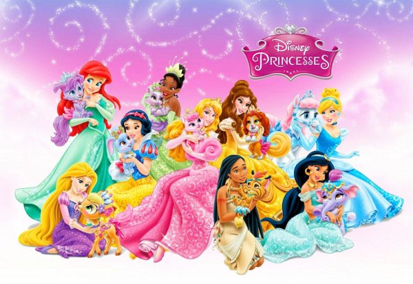 С принцессами девушками